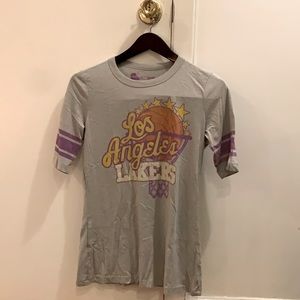 Hardwood Classics LA Lakers T-shirt from urban outfitters.
